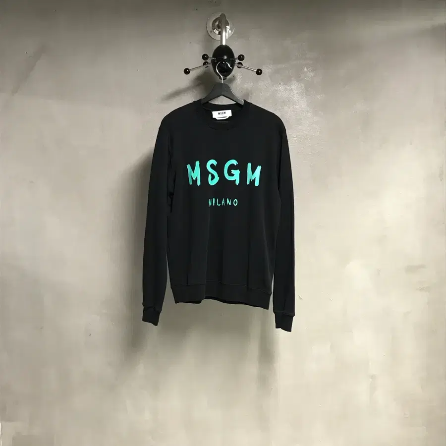 MSGM 맨투맨 블랙 S