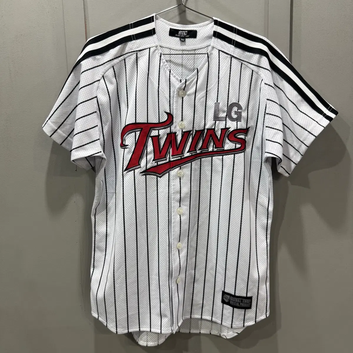 L 엘지트윈스 LG TWINS 야구팀 33 박용택 마킹 유니폼 져지 반팔 티셔츠