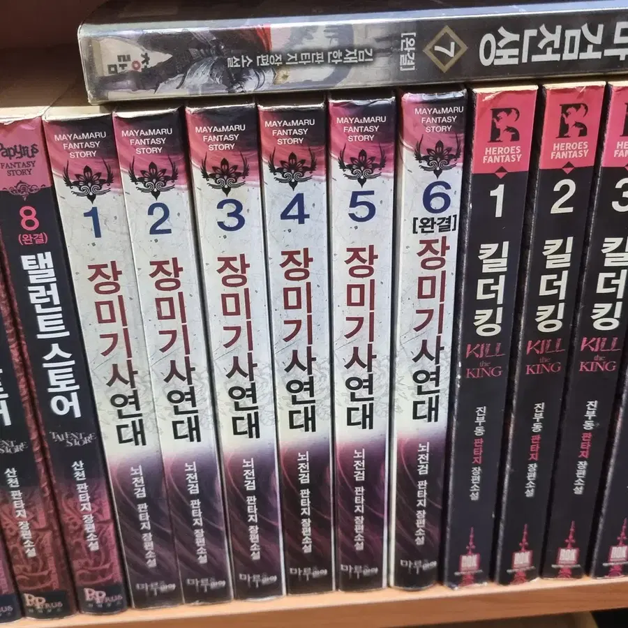 장미기사연대 1-6 완 뇌전검 판타지 소설