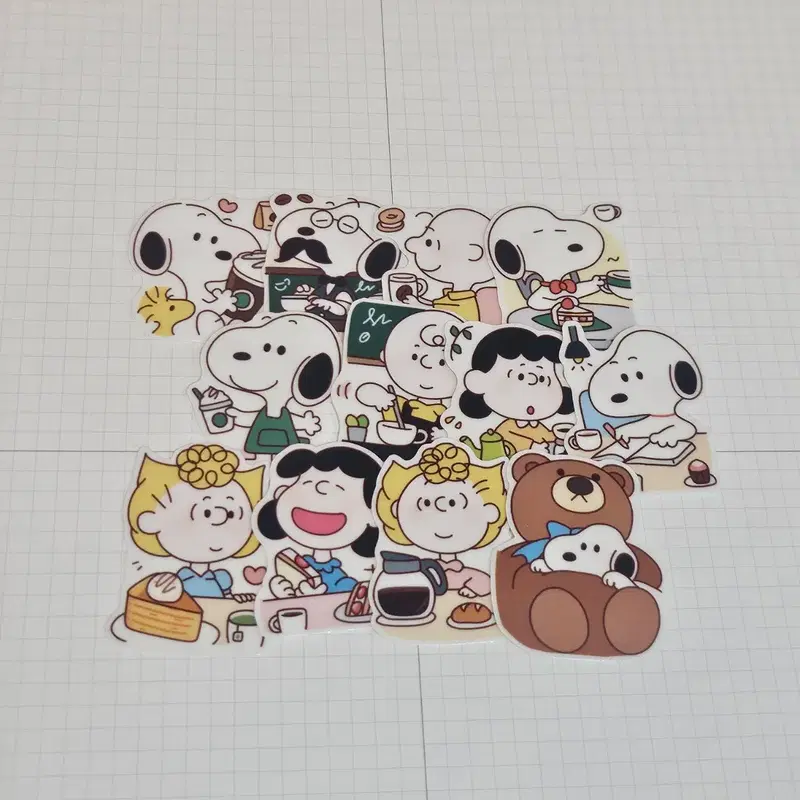올투명 무중복 스누피 인컷