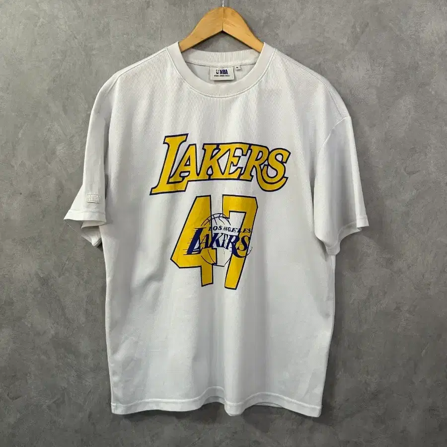 NBA 남성 LA 레이커스 47번 반팔 티셔츠 M