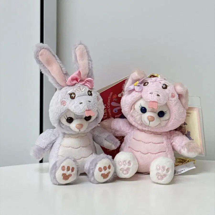 새상품 디즈니 스텔라루 리나벨 키링 인형 뱀의 해 상해 디즈니랜드 한정 더피앤프렌즈 한정판