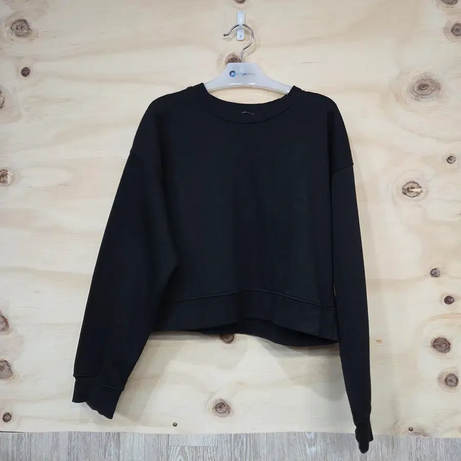 1249) 자라 ZARA 기모 크롭 맨투맨