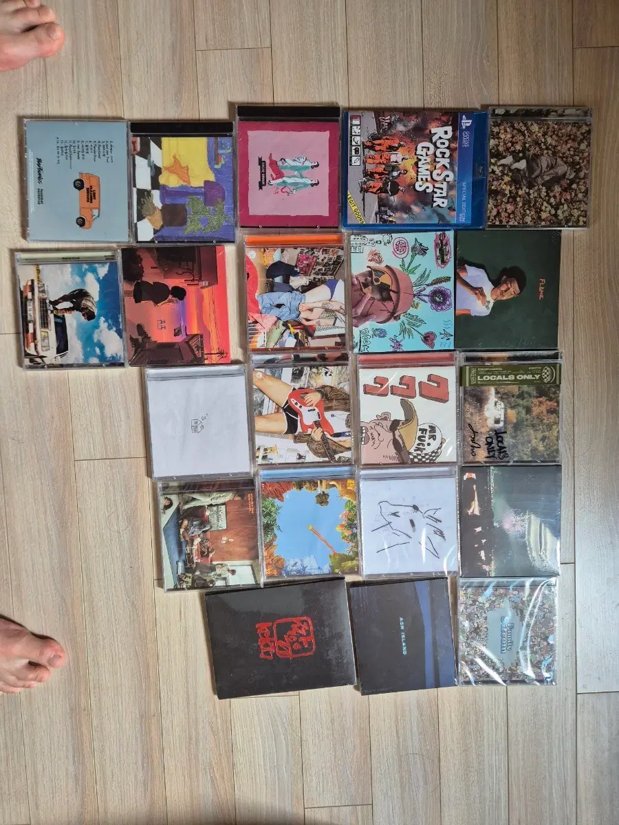 국힙 CD 앨범 다수 판매
