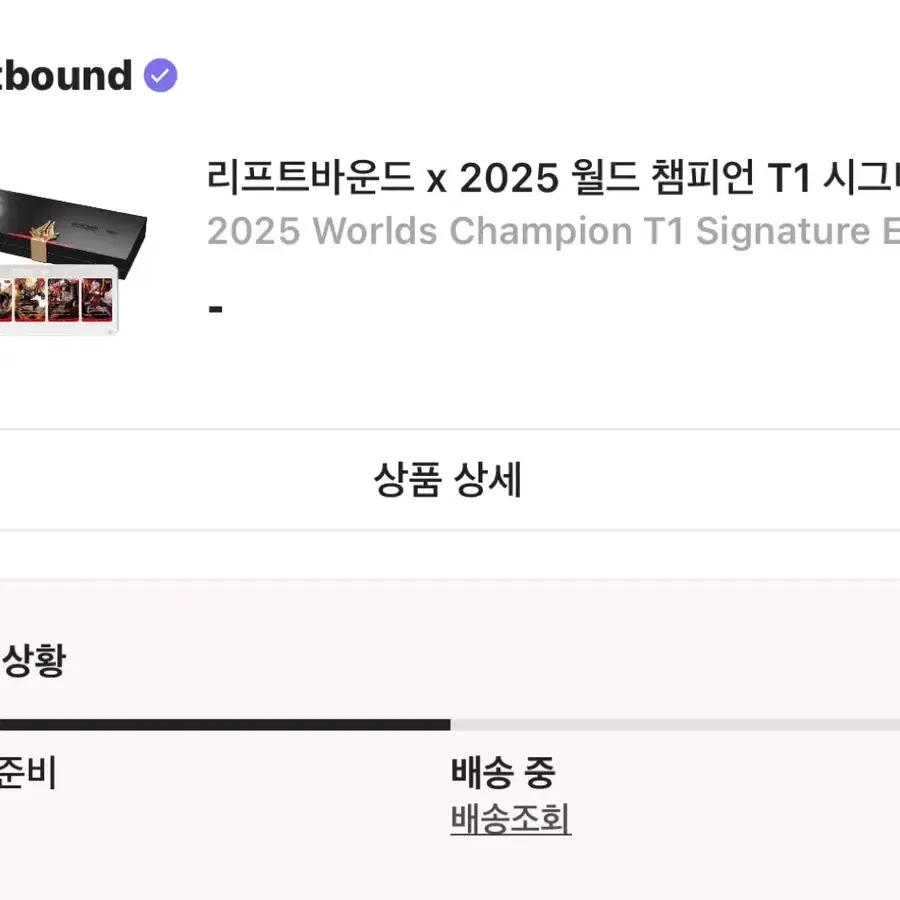 리프트바운드 2025 월드챔피언 T1
