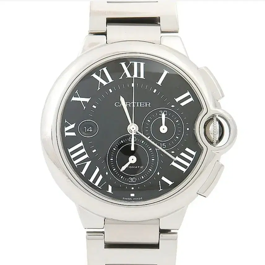 까르띠에 발롱블루 44mm 크로노 스틸 사진 1