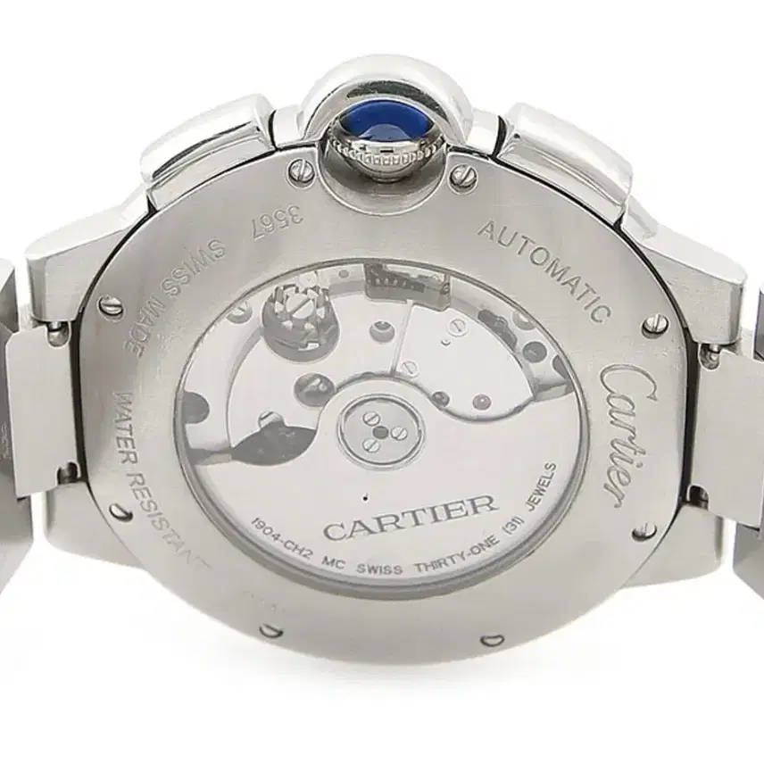 까르띠에 발롱블루 44mm 크로노 스틸 사진 6
