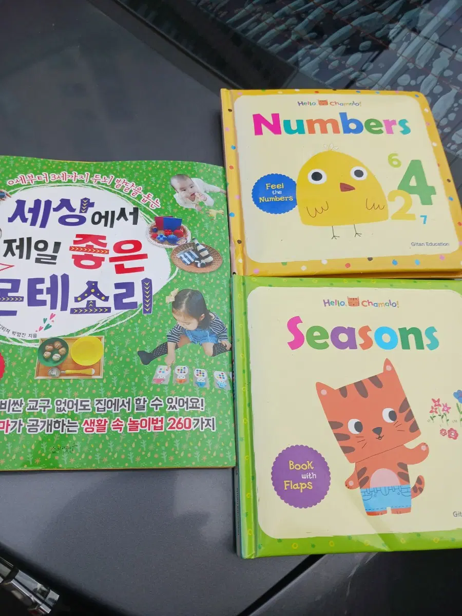 몬테소리책과 아동용 책 2권 영어책