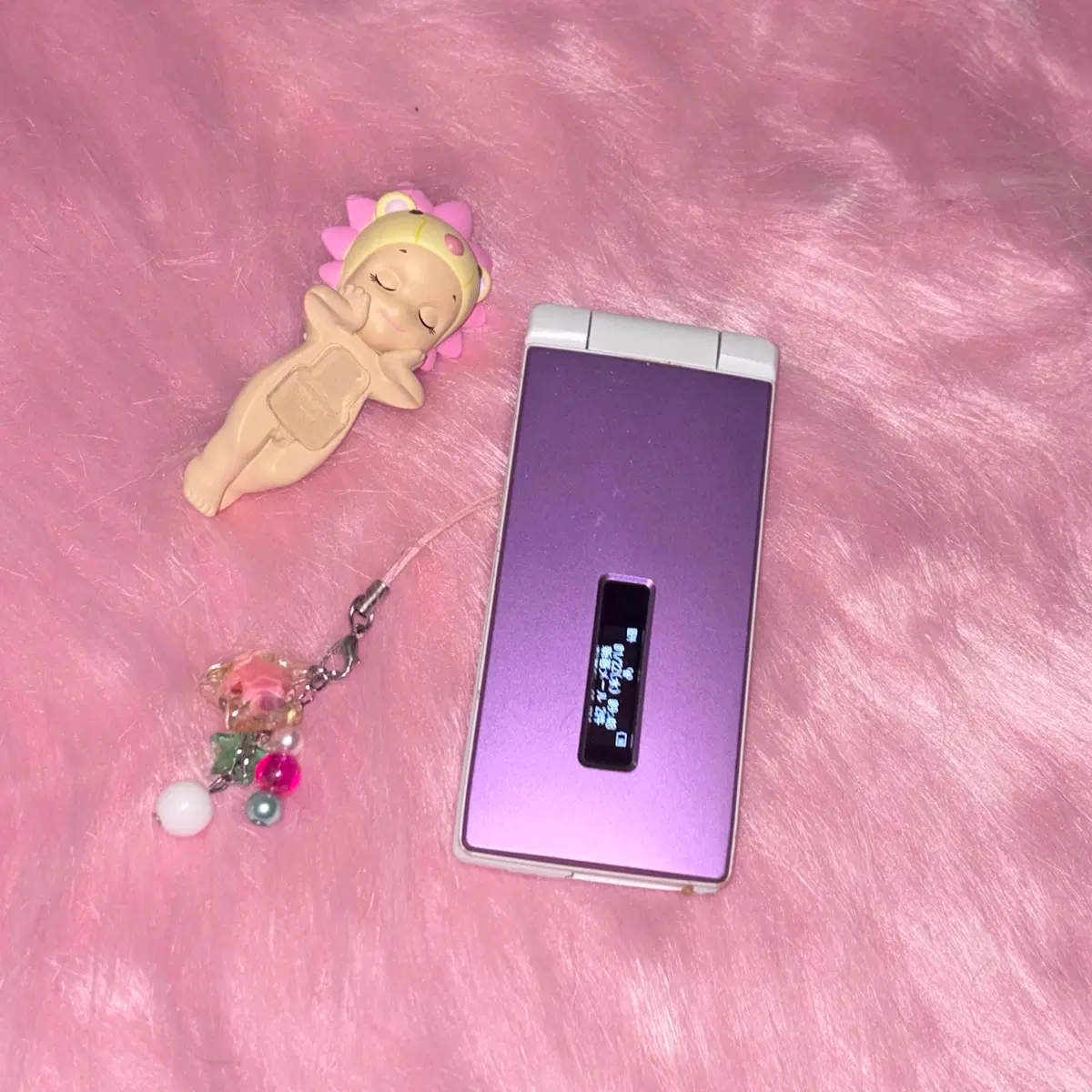 일본 폴더폰 올드폰 작동폰 모형폰 갸루폰 y2k 빈티지폰