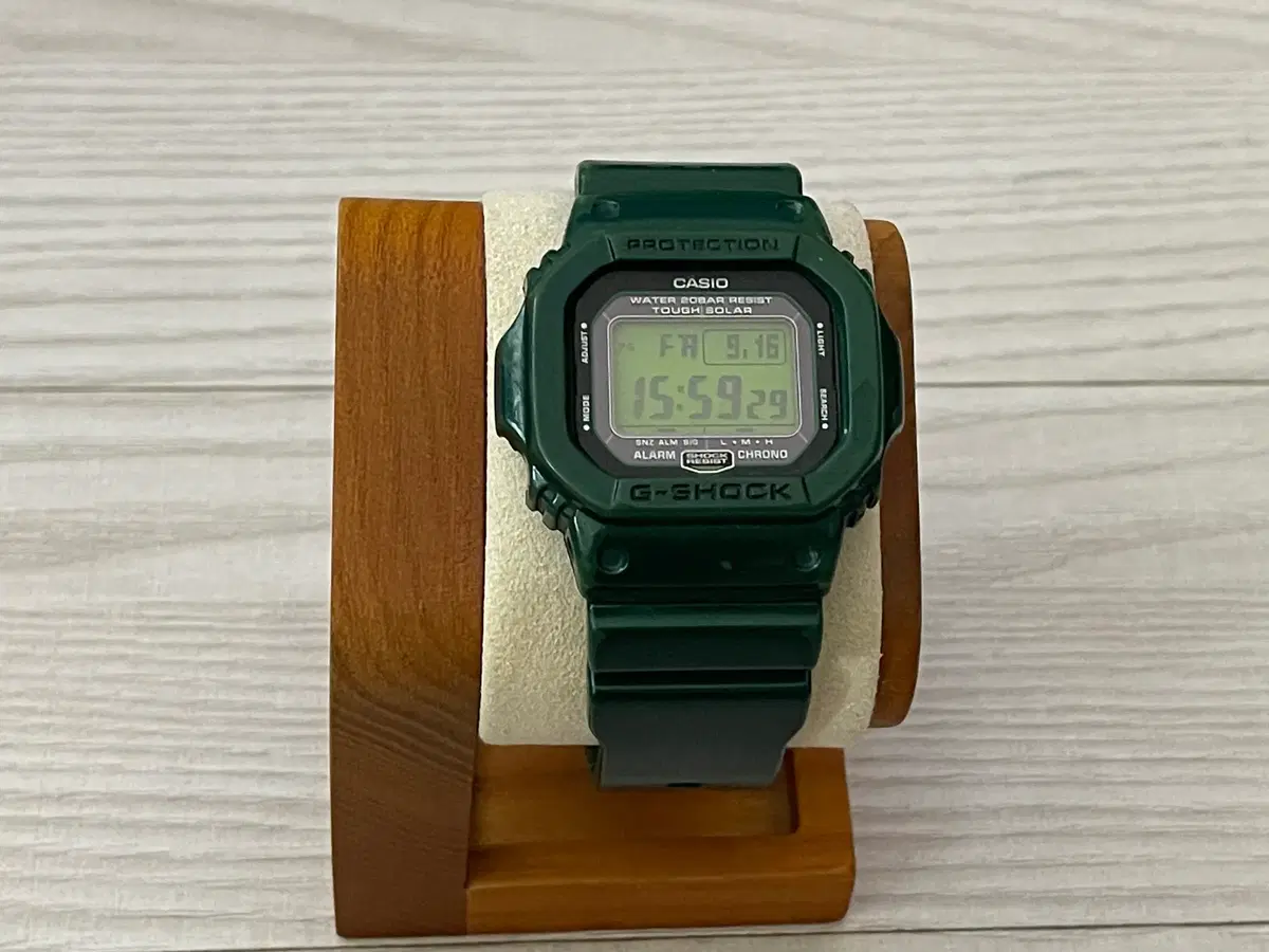 [G-SHOCK] 지샥 그린 터프 솔라 G-5600CC