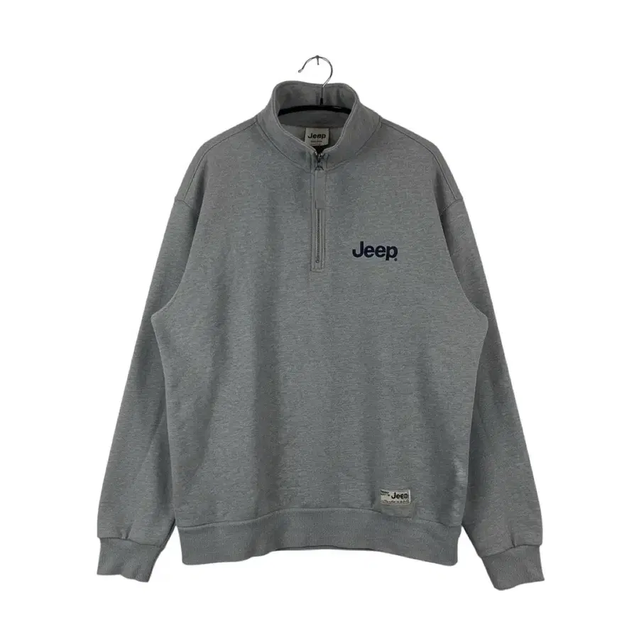 (XL) JEEP 반집업 스웻셔츠 그레이