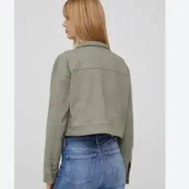 dkny 도나카란 크롭 숏 점퍼 L 사이즈