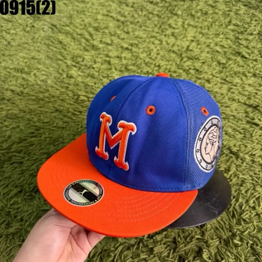 MLB 뉴욕 메츠 스냅백 블루 오렌지 0915