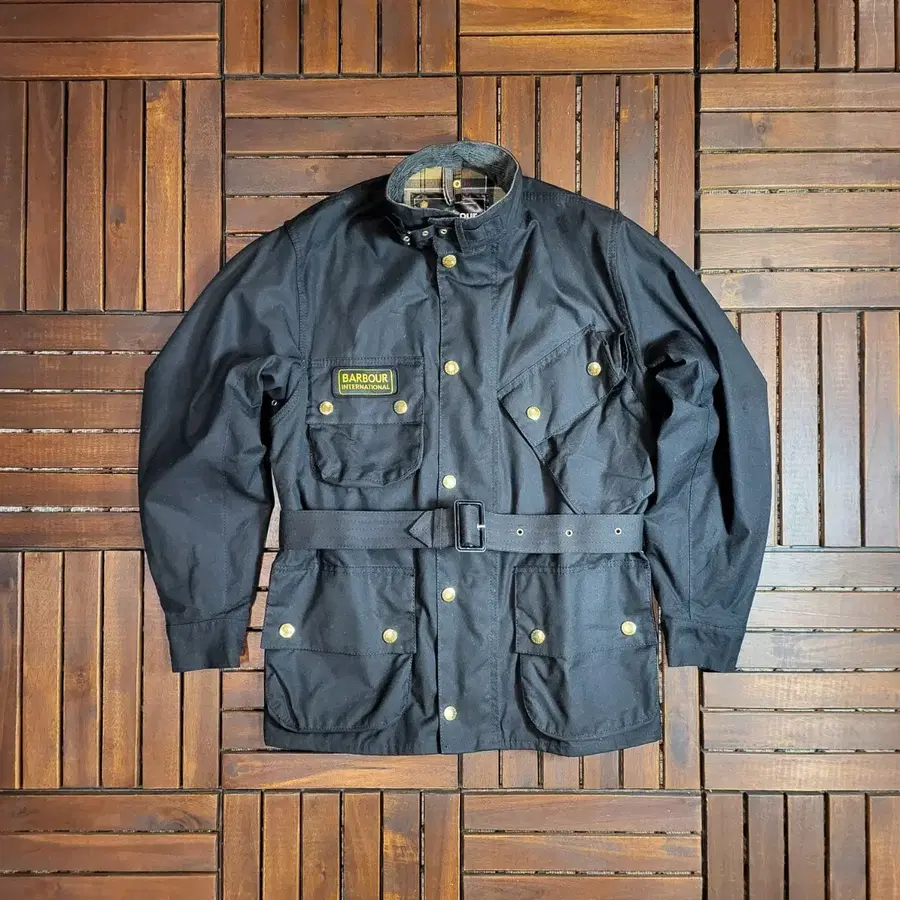 바버 인터내셔널 오리지널 A7 왁스 자켓 (34) made in ENGLAND