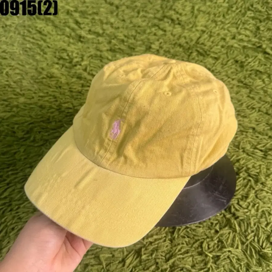 폴로 랄프로렌 볼캡 옐로우 0915