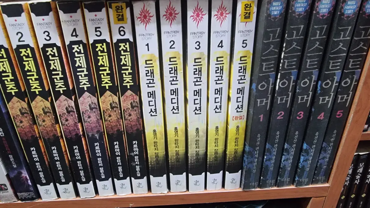 드래곤메디션 1-5 완 홍영기 판타지 소설