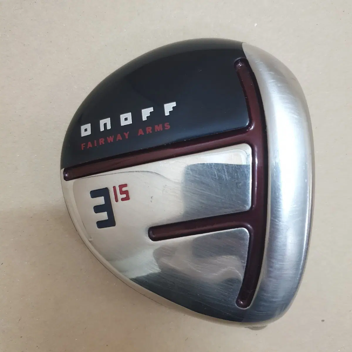 다이와 온오프 아카 MP-520F 3번 15도 우드 헤드