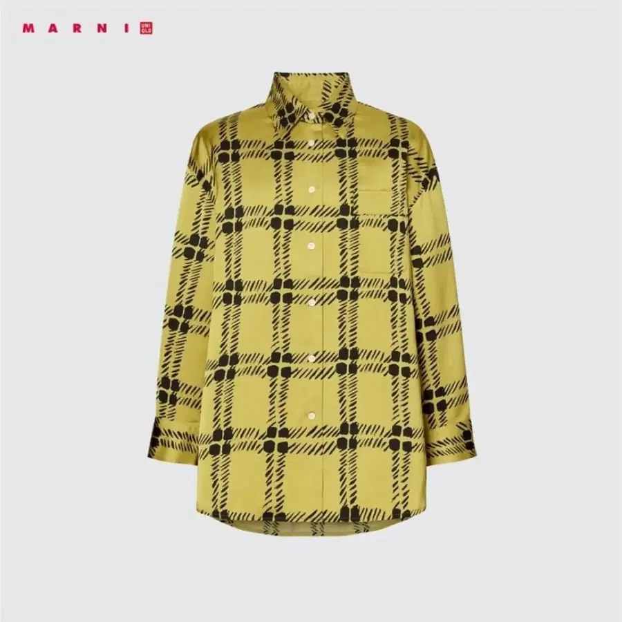 유니클로 마르니 체크 셔츠