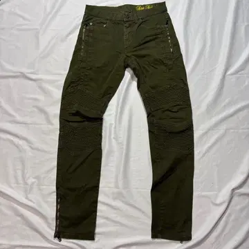 DIRK BIKKEMBERGS 바이커 집 팬츠 29인치