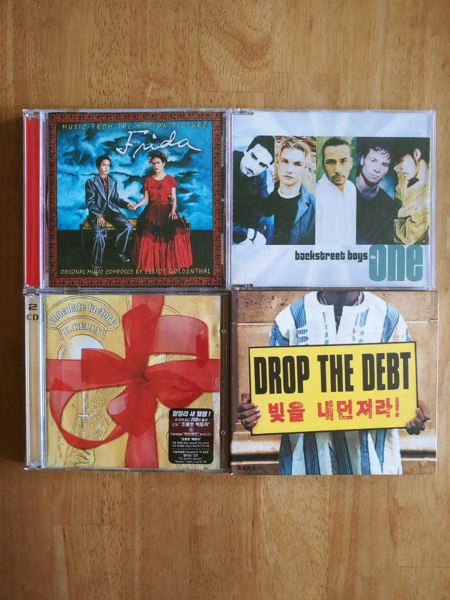 프리다 OST / 백스트리트 보이스 / 알켈리 / DROP THE DEBT 일괄구매시+4보너스 CD