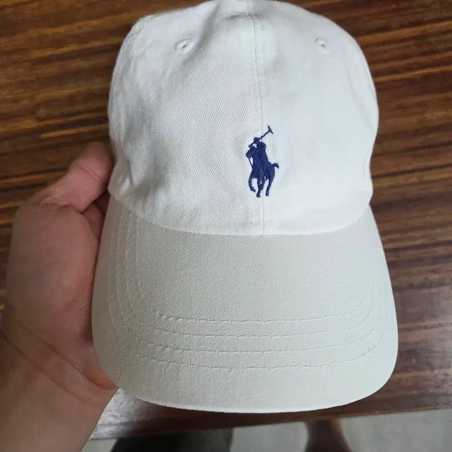 폴로랄프로렌 화이트 볼캡 모자 프리