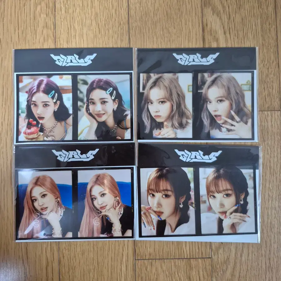 에스파 걸스 필름셋 카리나, 윈터, 닝닝, 지젤
