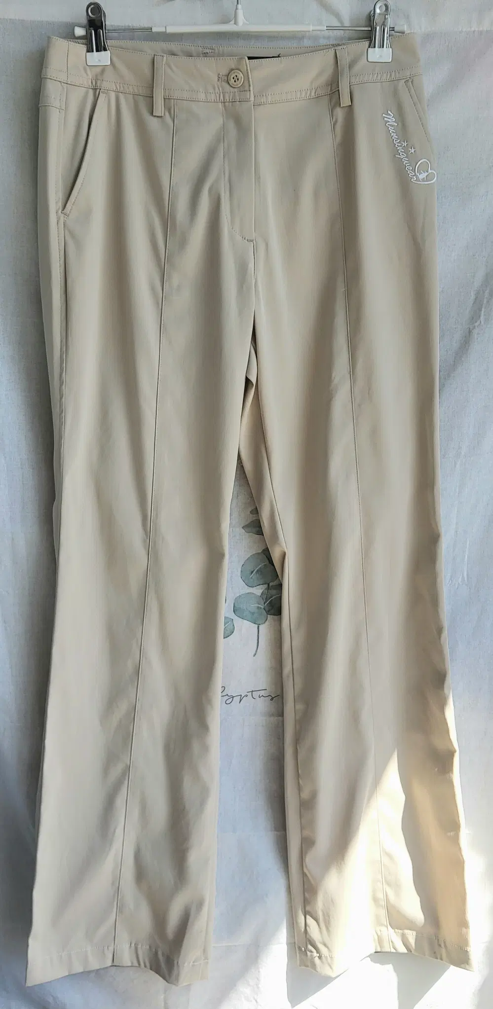 먼싱웨어(MUNSINGWEAR) 여성 골프웨어 폴리 스판 팬츠
