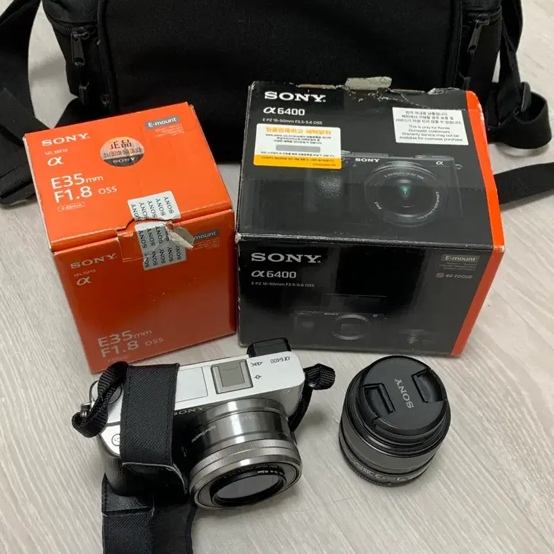 (수수료포함가격) Sony a6400 + SEL35F18