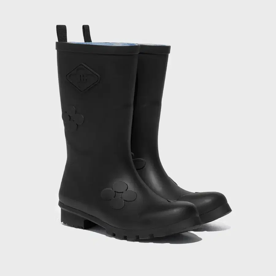 minjukim x 락피쉬웨더웨어 레인부츠 250 FLORAL PATCH RAIN BOOTS
