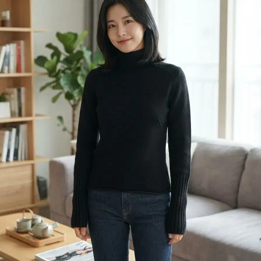 세련된 자딕앤볼테르 터틀넥 니트예요