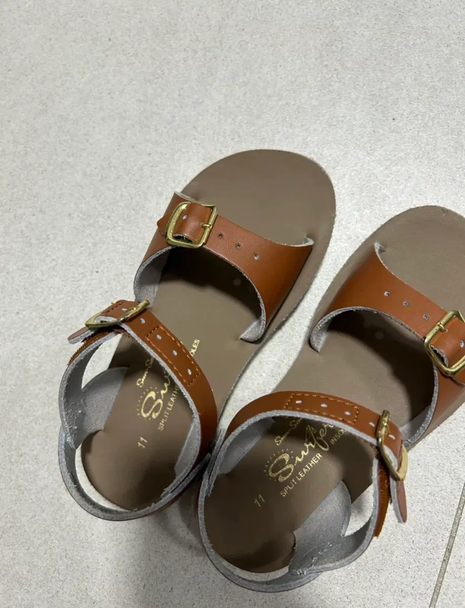 솔트워터 VELCRO SURFER TAN 키즈