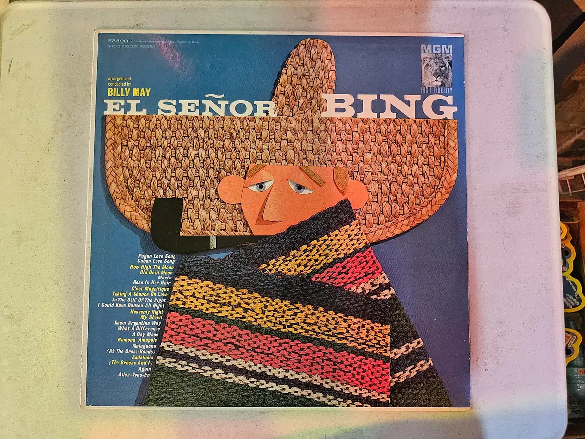 빙 크로스비(Bing Crosby)가 1960년에 발표한 하이파이 명반 El Senor Bing의 오리지널 LP
