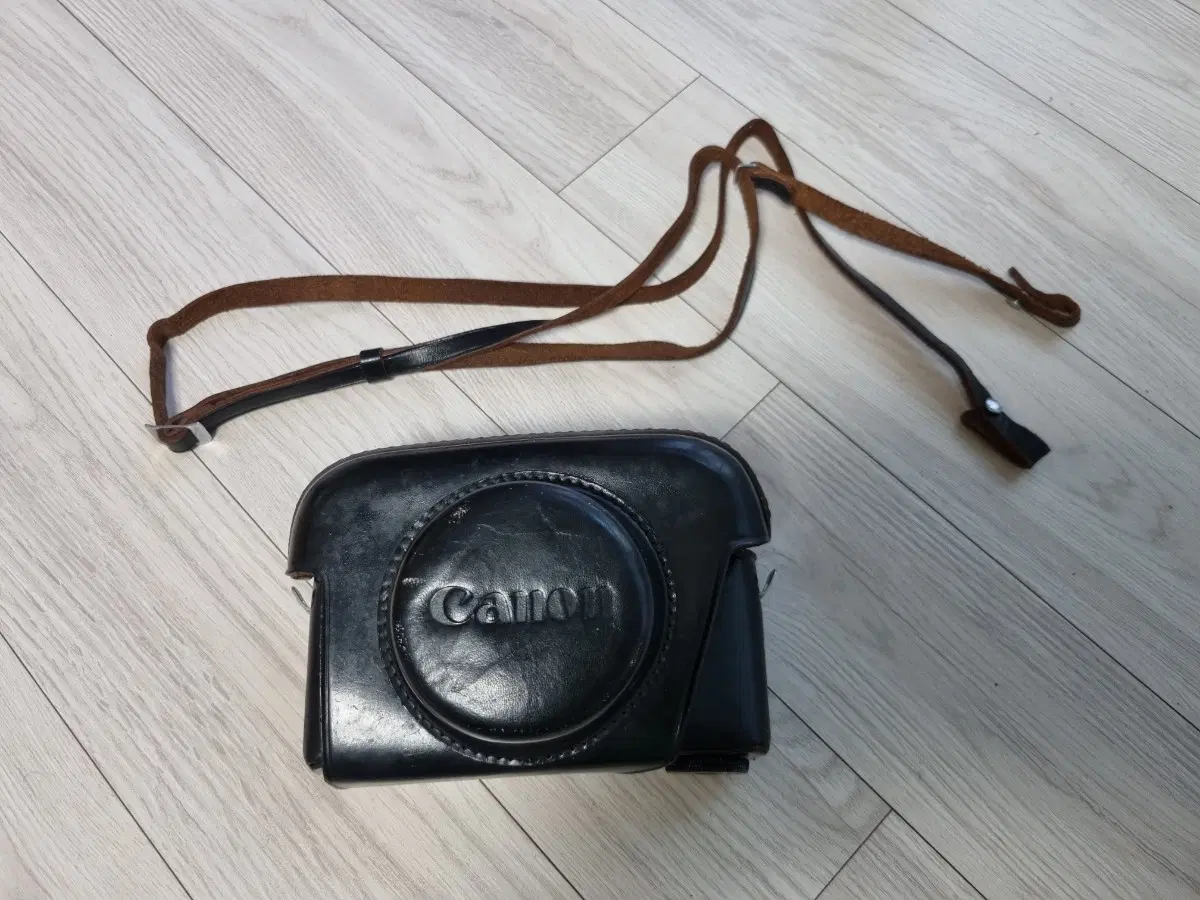 Canon canonet 가죽케이스 가죽스트럽