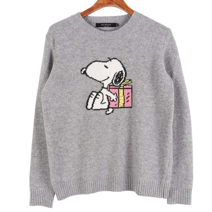 쏘울 SO WOOL 스누피 니트 우먼스55 / k7010
