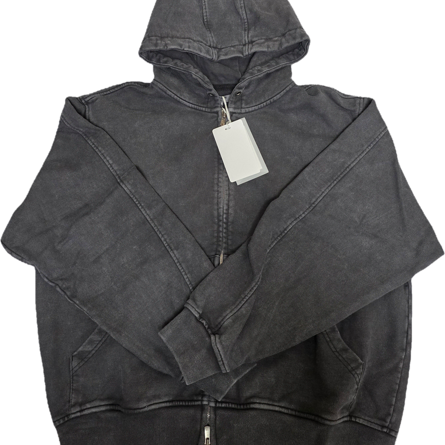유니온블루 OLDEST HOOD ZIP UP [FADED CHARCOAL] L 팝니다