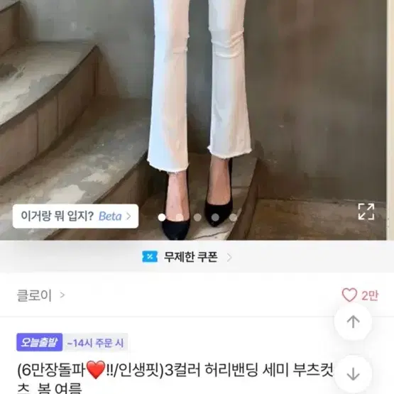 인생핏 3컬러 허리밴딩 세미 부츠컷 팬츠