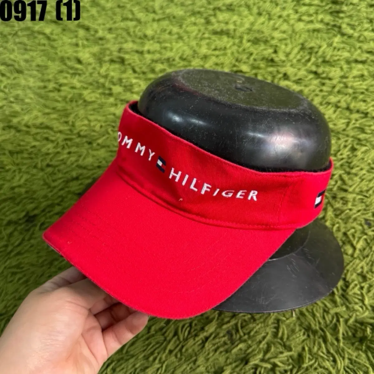타미힐피거 썬캡 모자