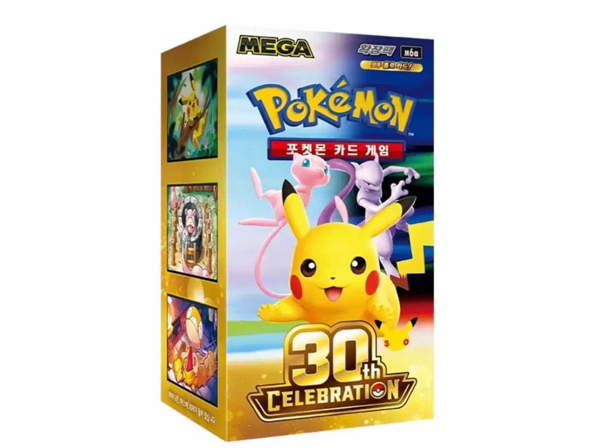 포켓몬 TCG 메가 확장팩 30주년 기념팩 1 박스 (20팩/한글판)
