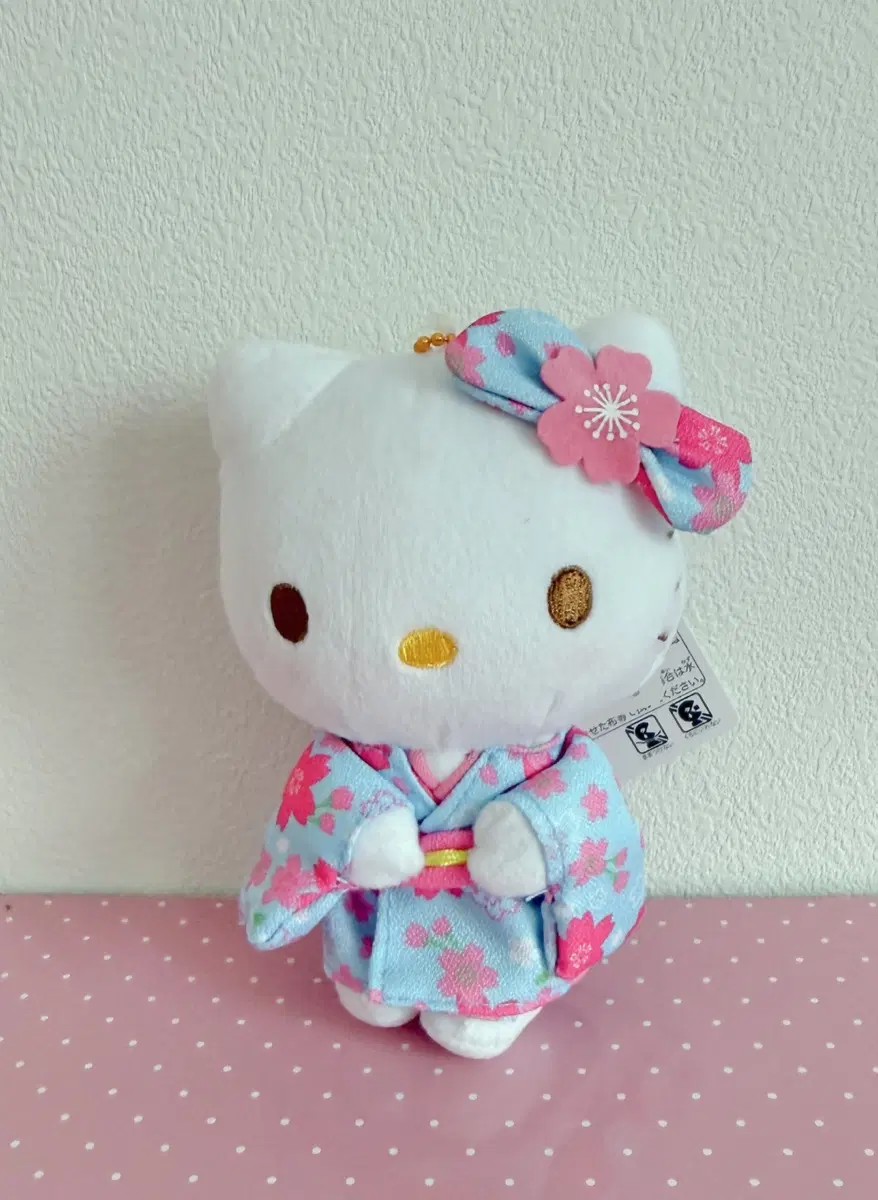 산리오 인형 일본 전통 의상 벚꽃키티 마스코트 새상품