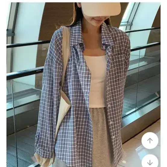 오버핏 체크셔츠(지그재그/에이블리)