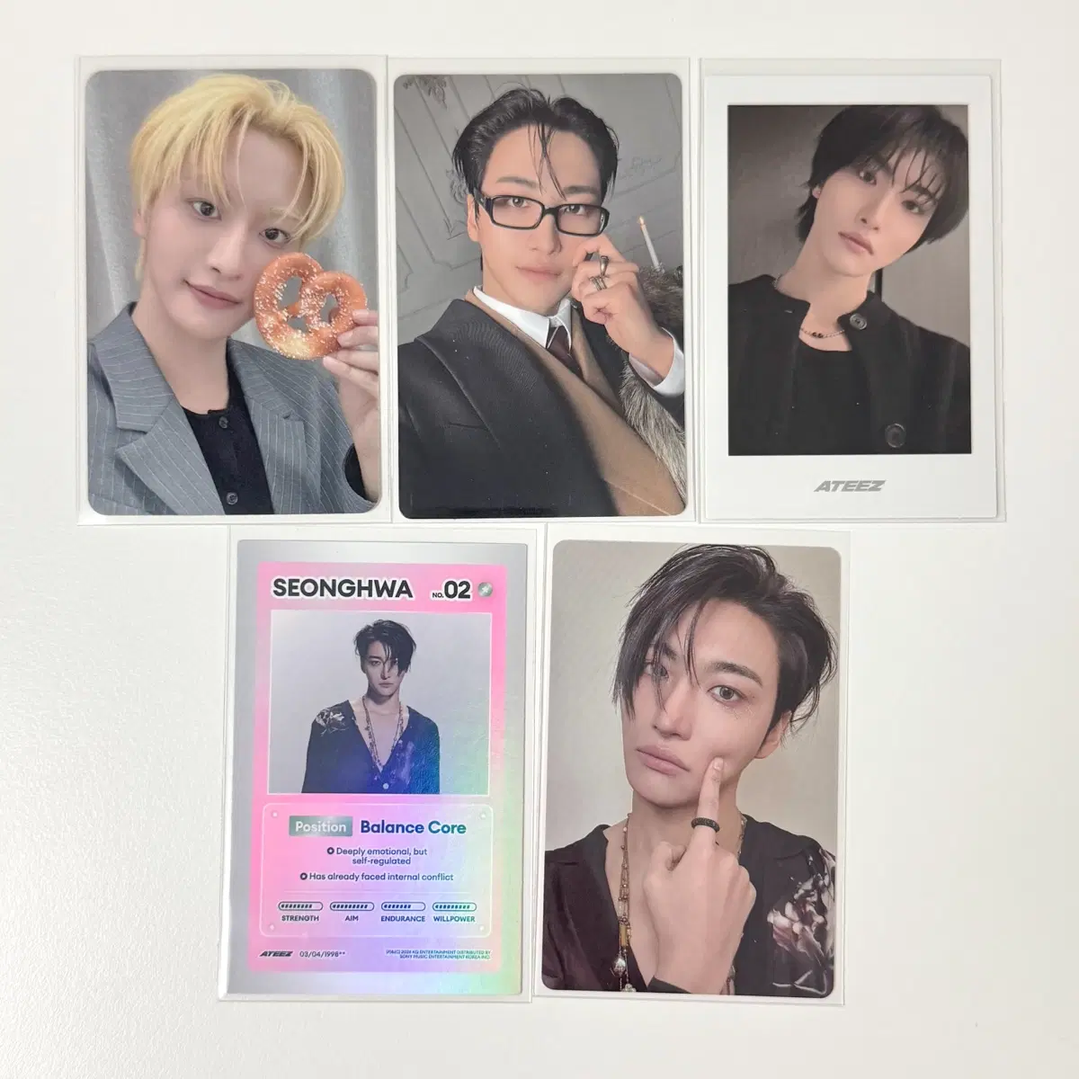 Ateez Seonghwa photocard bulk wts