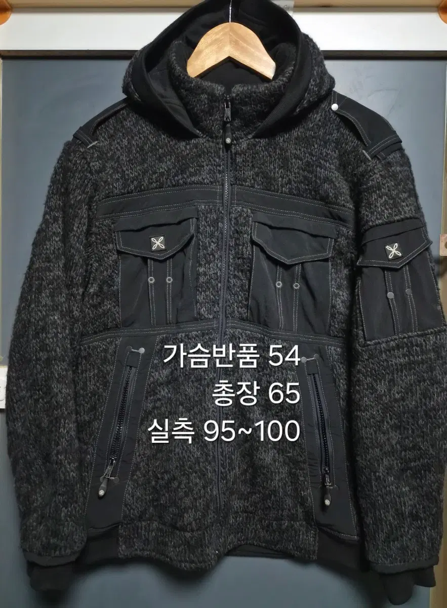 95~100)몬츄라 기능성 후드 자켓