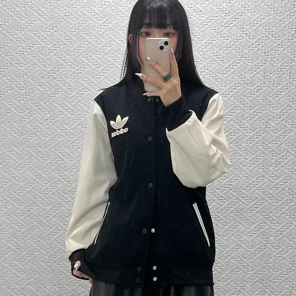 아디다스 캐주얼 레트로 아디컬러 VRCT 바시티 자켓 L C14857