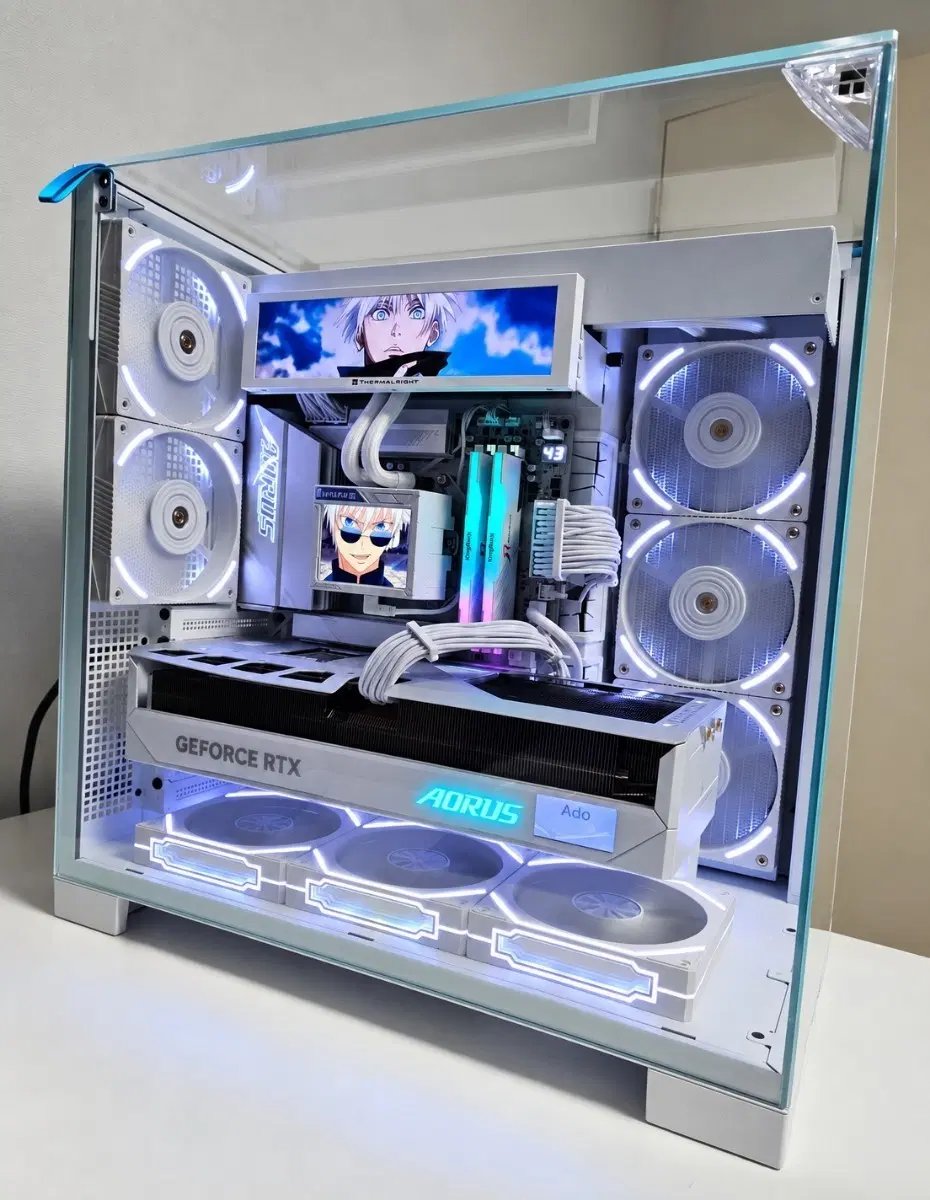 9950X3D RTX5080 어로스마스터 화이트 데스크탑