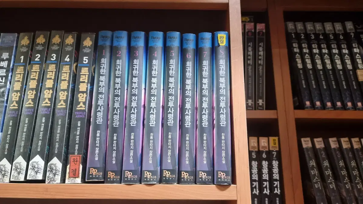 회귀한북부의전투사령관 1-8 완 찬동 판타지 소설