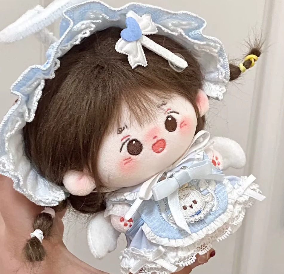 10cm 인형옷 천사 원피스