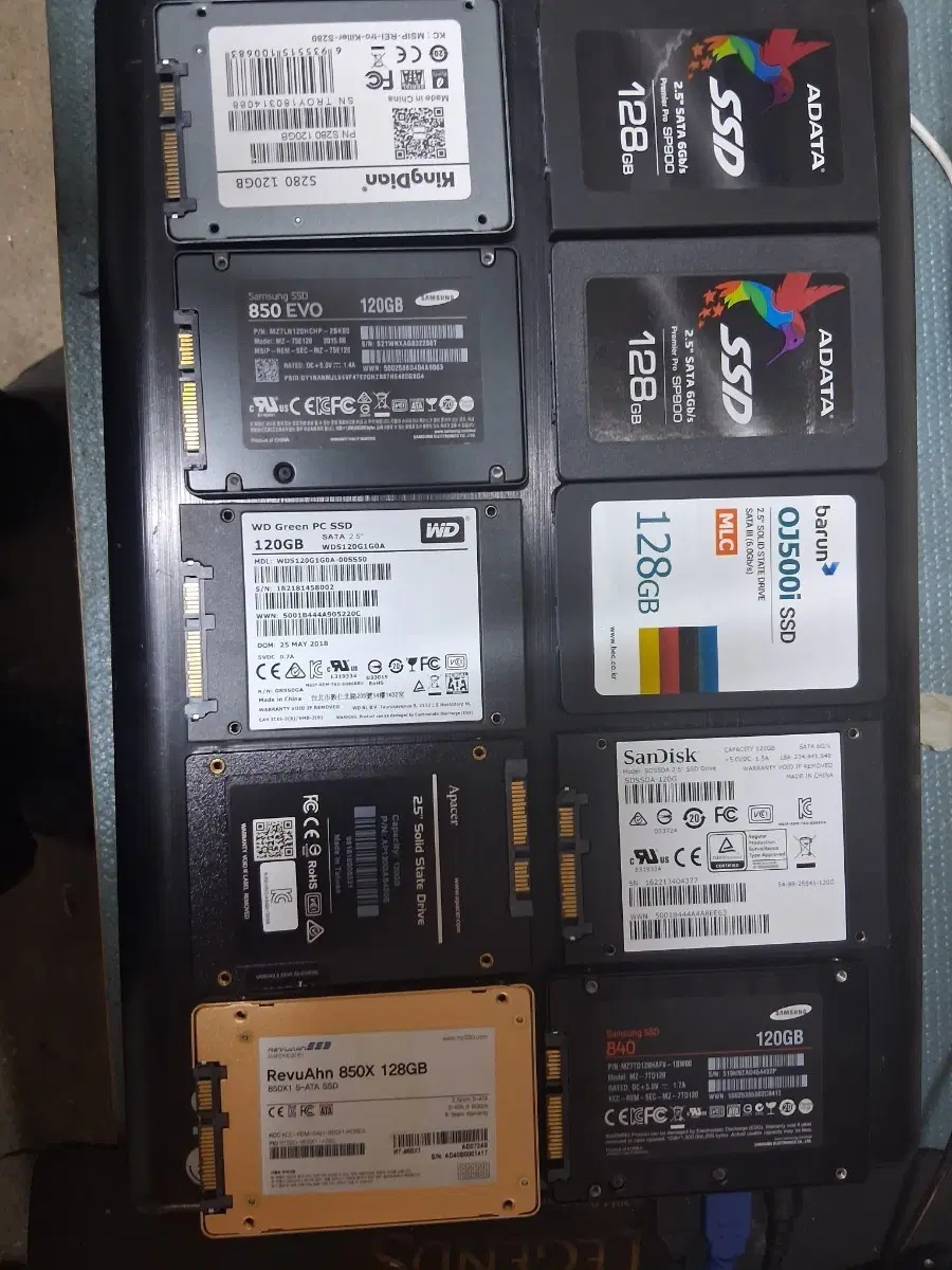 ssd 120gb 10개일괄