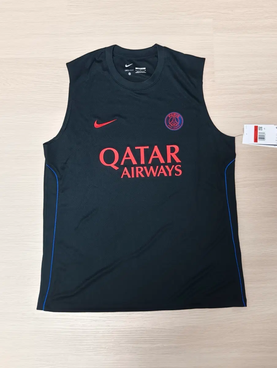 나이키 2627파리 생제르망PSG 레플리카 DRI-FIT 트레이닝 슬리브리스 민소매