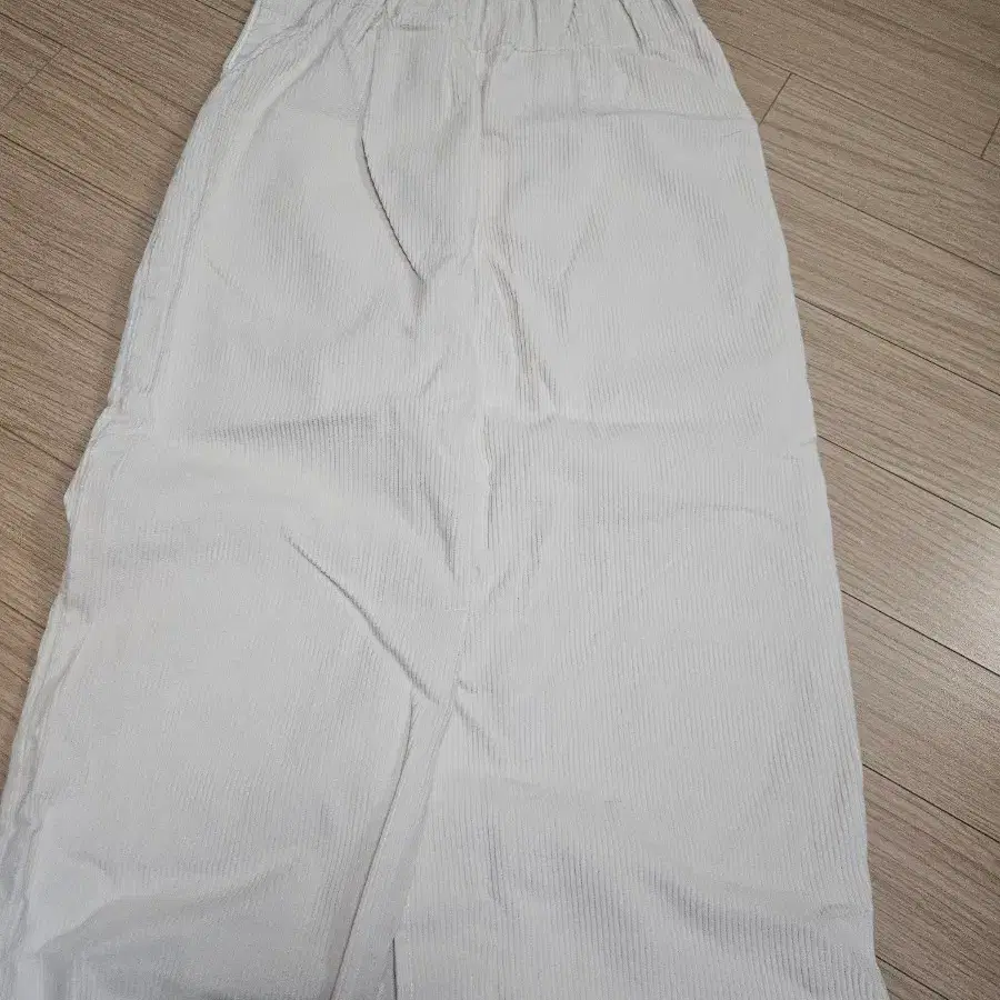 골덴 밴딩 스커트 아이보리
