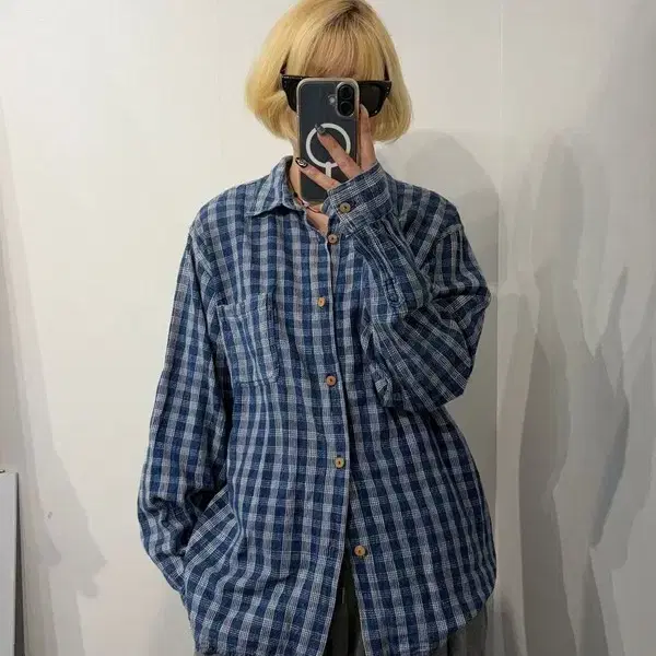 3 빈티지 가이딘 메이드 치앙마이 디럭스 체크 셔츠